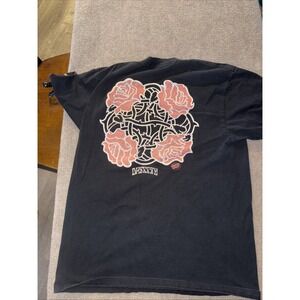 Santa Cruz Eric Dressen Celtic Knot Rose Thorns Shirt Large Tattoo Style Boys M